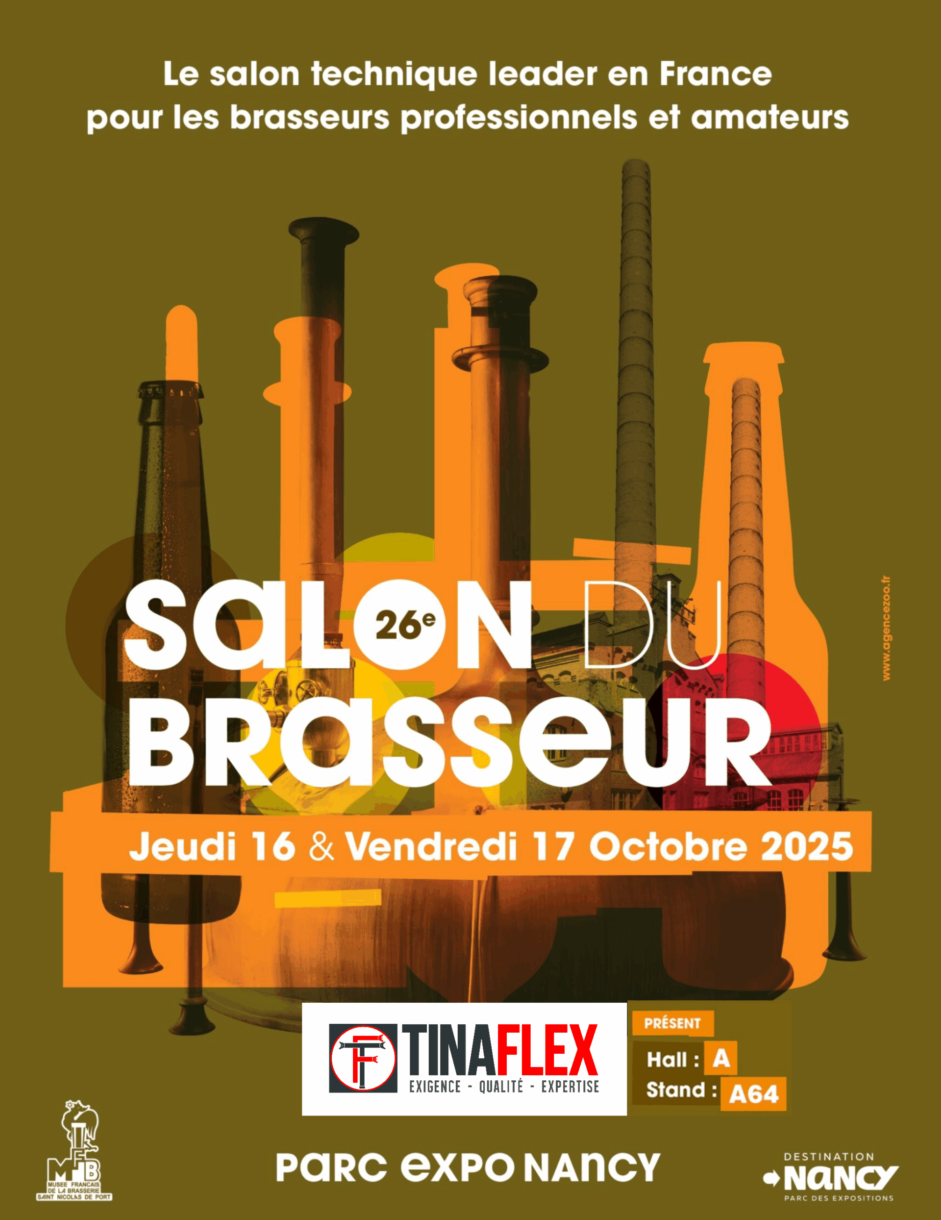Invitation au Salon du Brasseur de Nancy 2025